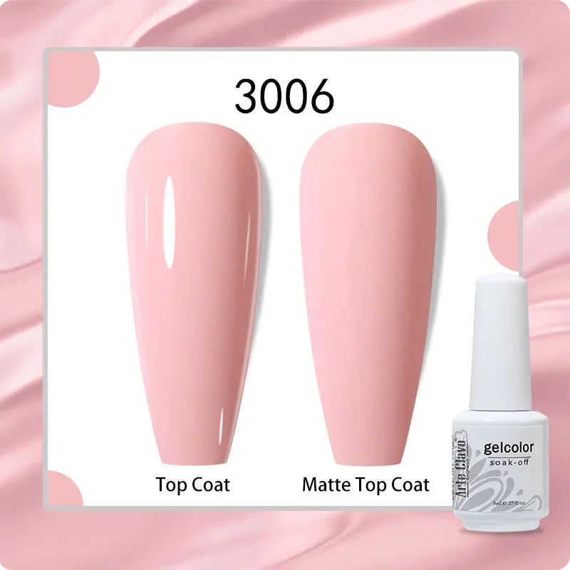 Arte Clavo Soak Off UV Gel Nail Polish Cosmetics Art Manicure Nails Qme