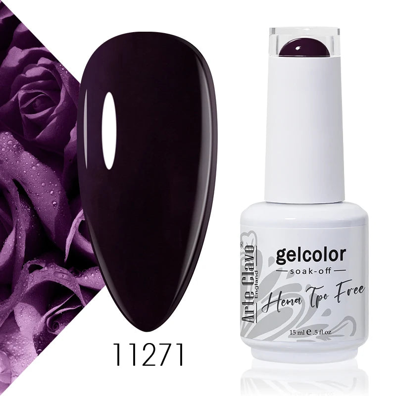 Arte Clavo Gel Nail Polish HEMA TPO Gorgeous Soak Off UV LED Semi