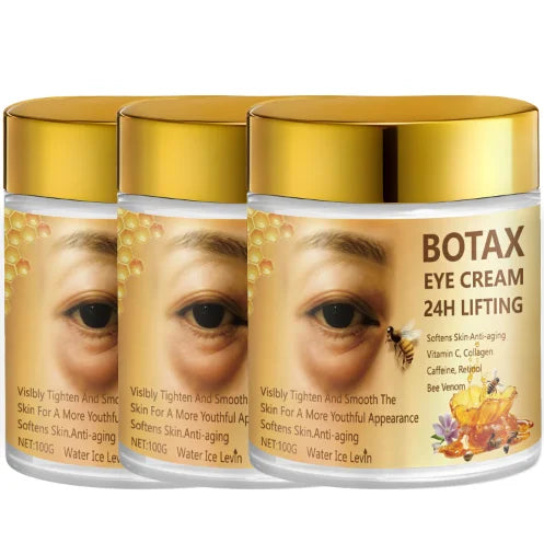 Botax Eye Cream 24H Lifting - Anti-Aging Formula with Vitamin C, Retinol & Bee Venom for Firm, Smooth & Youthful Skin. Qme WHITE 100g