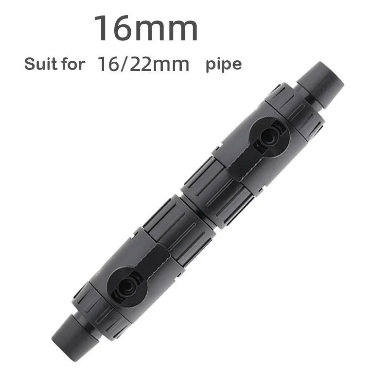 Aquarium Tap Quick Release Connector Fish Tank Hose Pipe Valve Filter Accessories Water Fishbowl Ecoflow Filtro Fishing Akvarium Qme 16mm