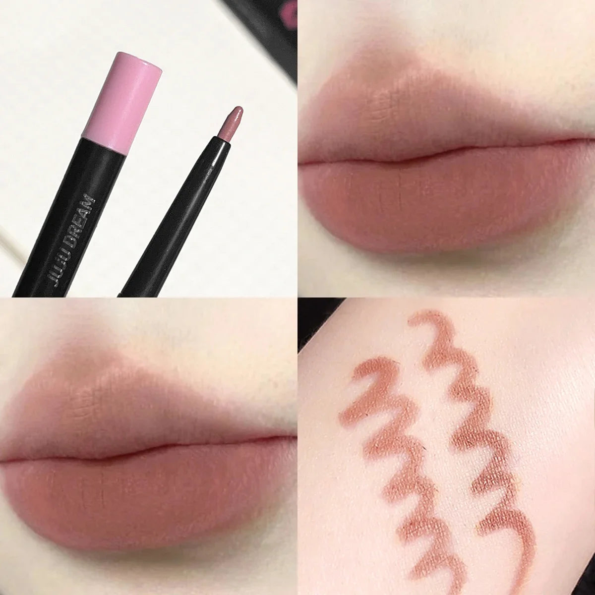 Lip Liner Brush Pencil One-piece Outline Three-dimensional Full Shape Qme 02