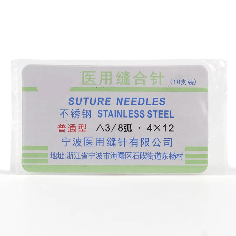 Medical Surgical Suture Needle Triangle Double Eyelid Buried Eyebrow Qme