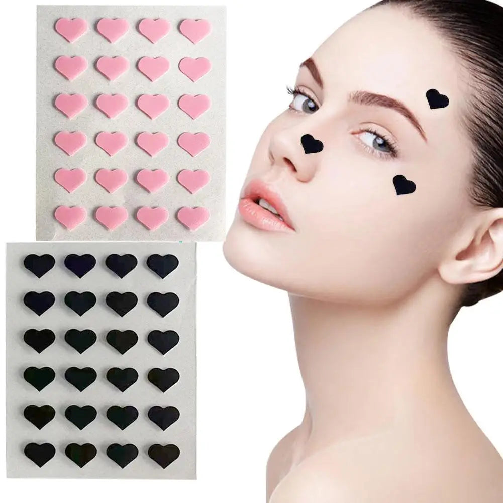 24pcs Anti-ance Patch Hydrocolloid Acne Pimple Removal Sticker Gentle Repair Oil Control Breathable Soothing Facial Care Qme