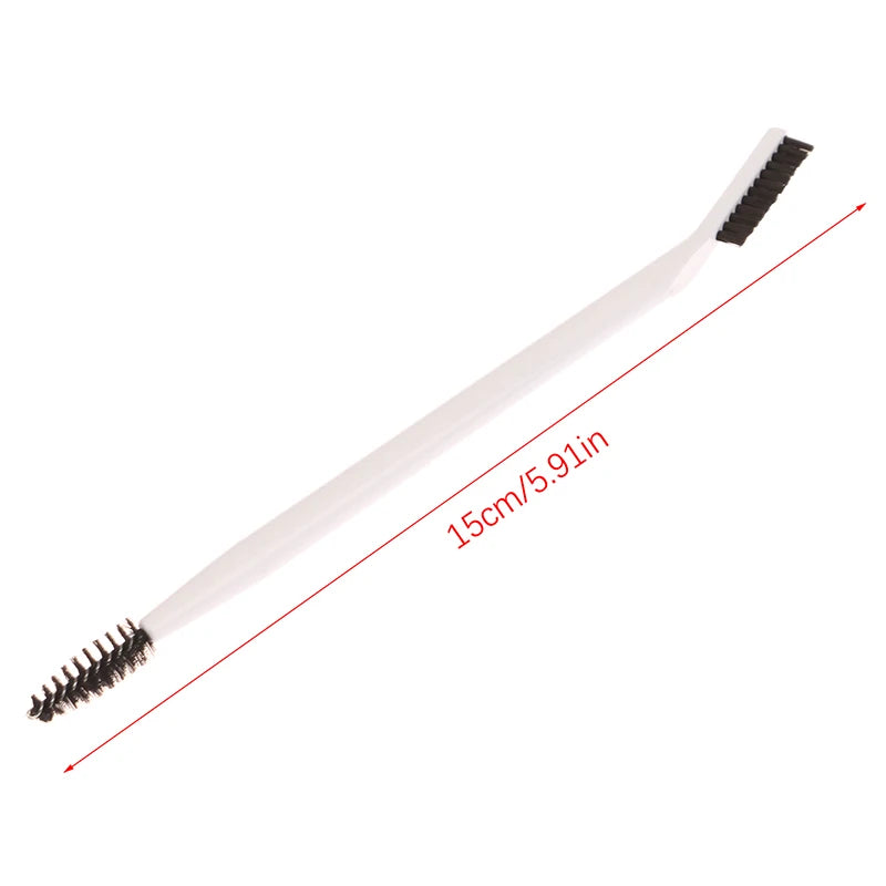 Double-ended Eyebrow Eyelash Brush Reusable Grooming Tool Comb Shaper Qme
