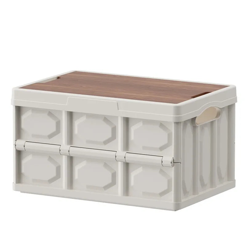 Camping Storage Box Outdoor Folding Boxes Car Trunk Travel Organizing Qme
