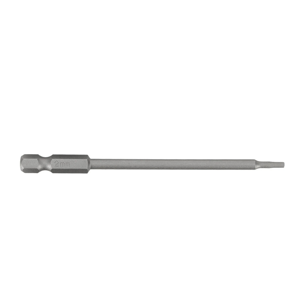 4pcs 1.5mm 2.0mm 2.5mm 3.0mm Hex Shank Magnetic Head Screw Driver Screwdriver Drill Bit Long Extension Bar Tools Qme