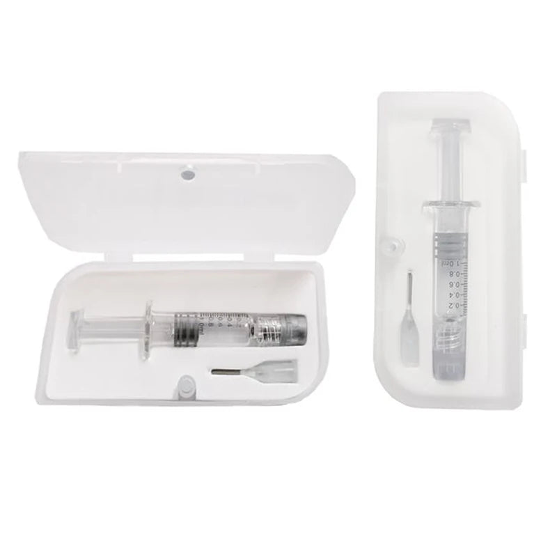 1ml Glass Syringe Borosilicate Glass Prefillable Syringe Optional Capacity Heat-resistant Reusable Borosilicate Glass Qme