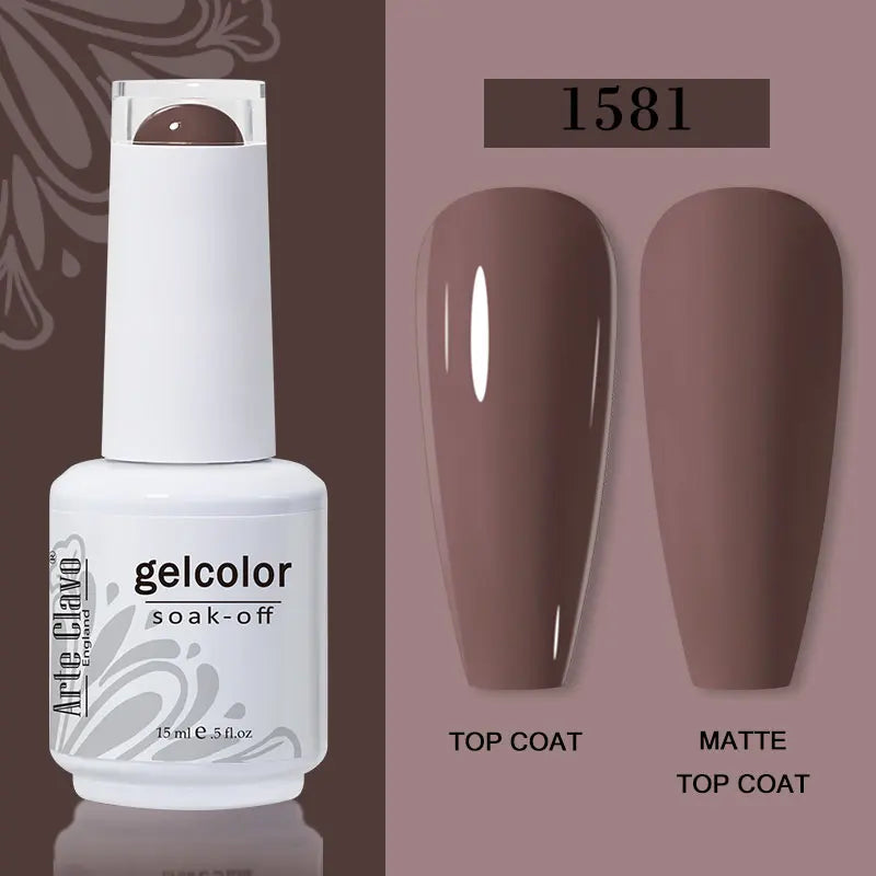 Arte Clavo Red Series Nail Polish Party Colors Gel Varnishes All