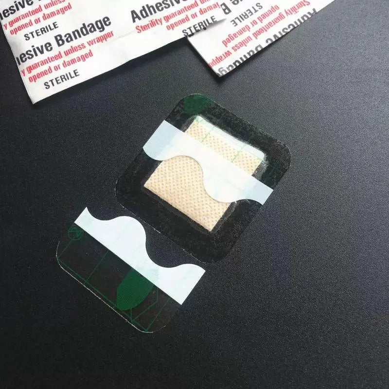 Band Aid 38 Transparent PU Waterproof Adhesive Bandages Travel Small Qme