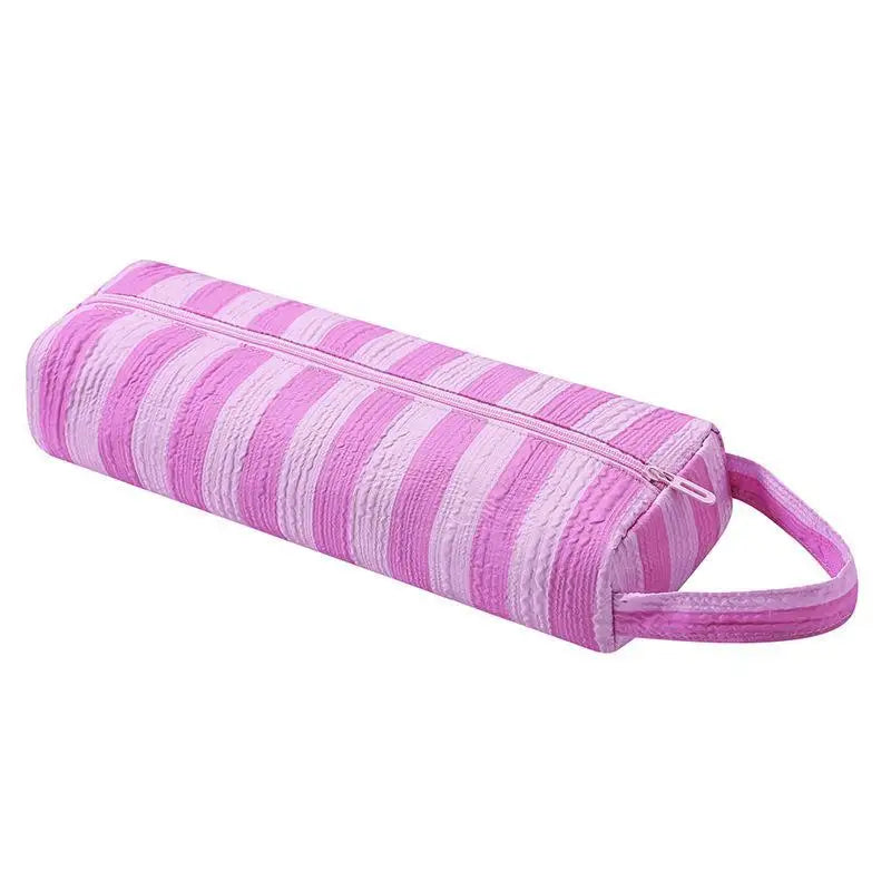 Hair Dryer Storage Bag Quilting Large Capacity Dustproof Curler Storage Bag With Handle Portable Carrying Case For Travel Qme style 15