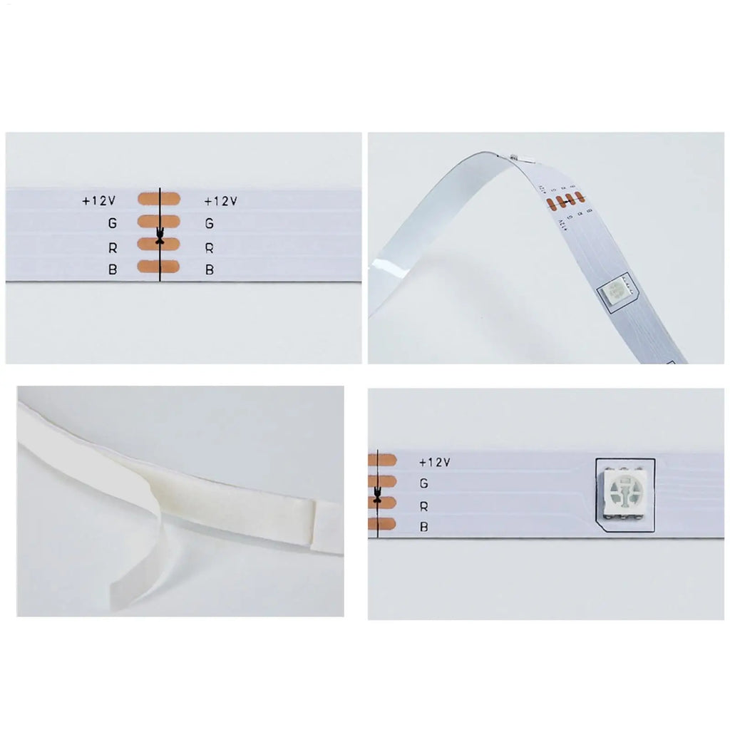 LED Lights Strip Changing 12V Music Syncing Remote Control Adhesive Qme China Mainland