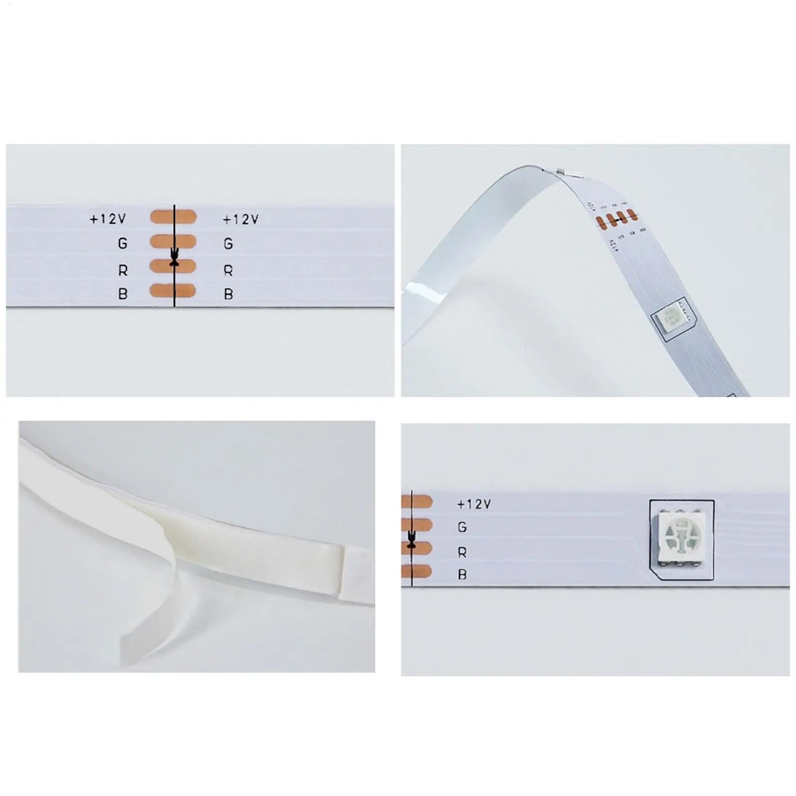 LED Lights Strip Changing 12V Music Syncing Remote Control Adhesive Qme China Mainland