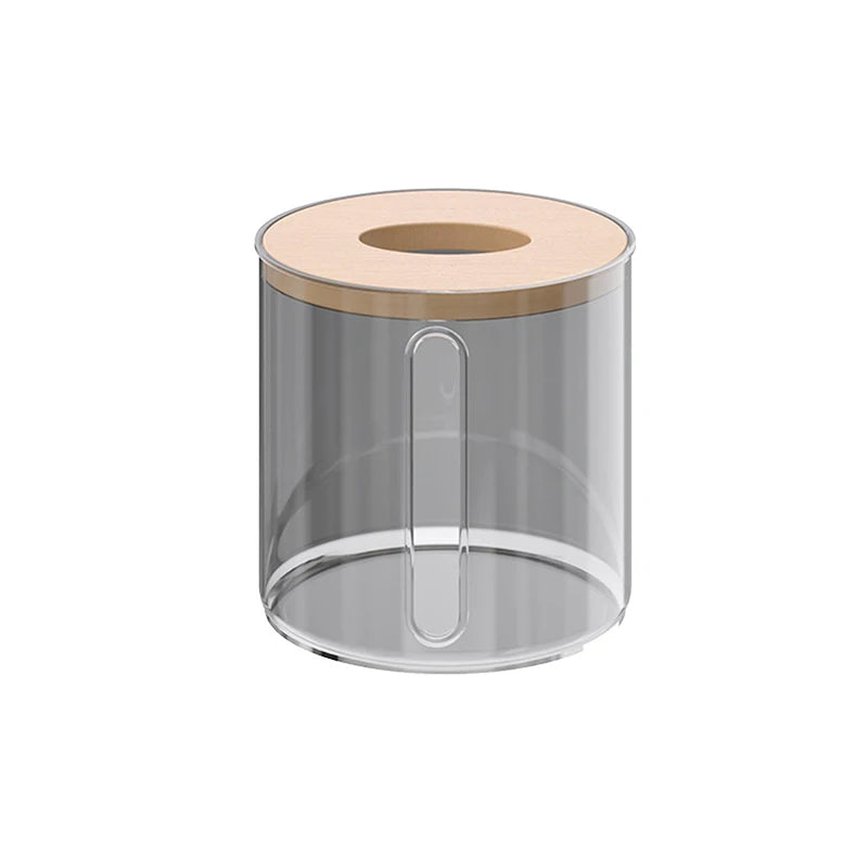Napkin Box Remote Control Storage Roll Paper Boxestissue Creative Qme Gray