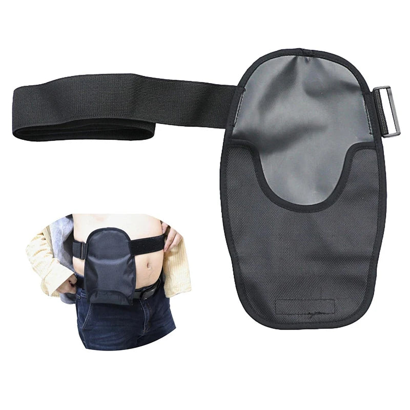 Ostomy Bag Cover Water Resistant Adjustable Waist Fixed Load-bearing Qme