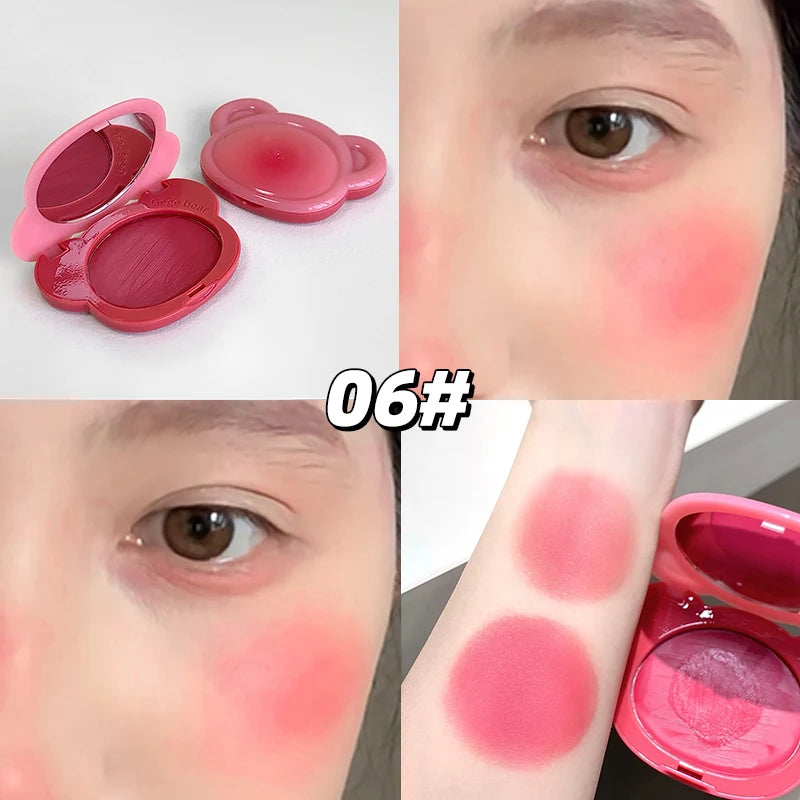 Light Blush Cream Gege Bear Moisturizing Matte Vitality Whitening Qme GX2067-6