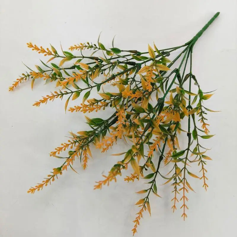 1Pcs Bridal Bouquet Household Products 34cm Artificial Flower Plastic Lavender Fake Plant Wedding Home Garden Decoration Qme A10