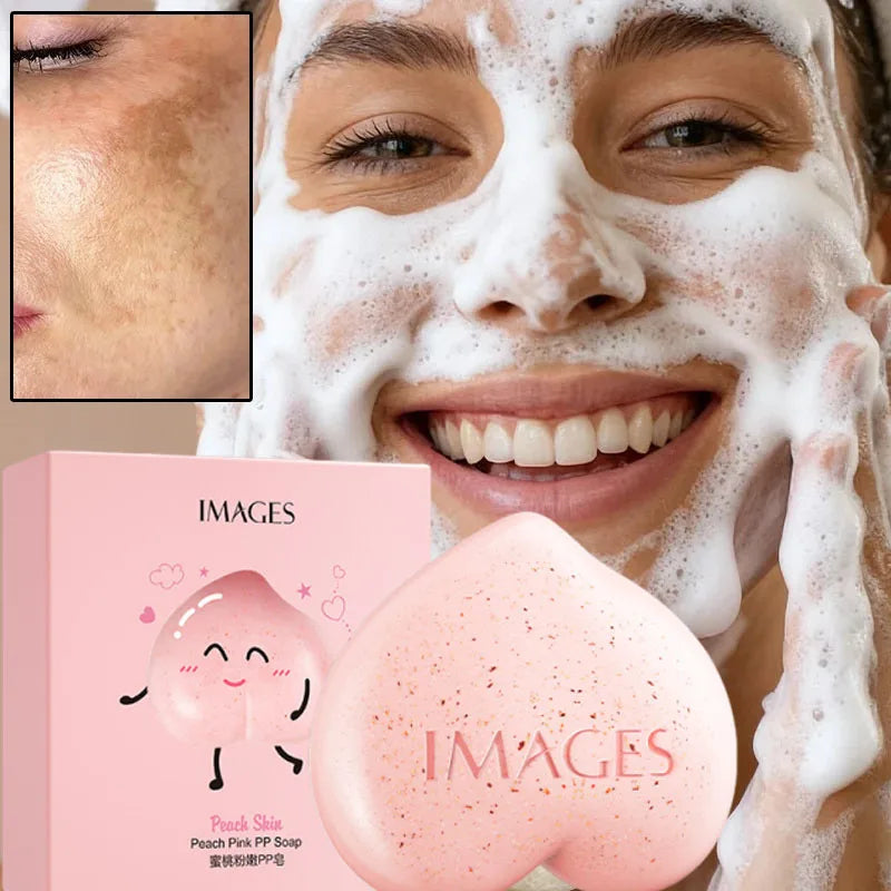 Body Whitening Soap Deep Skin Bleaching Brighten Body Scrub Knees Intimate Part Armpits White Nourishing Moisturizing Care Soap Qme