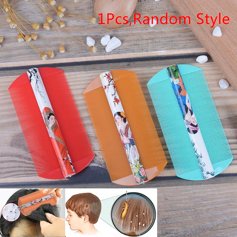 Styling Tool Dual-sided Lice Dandruff Comb Fine-toothed Encryption Qme