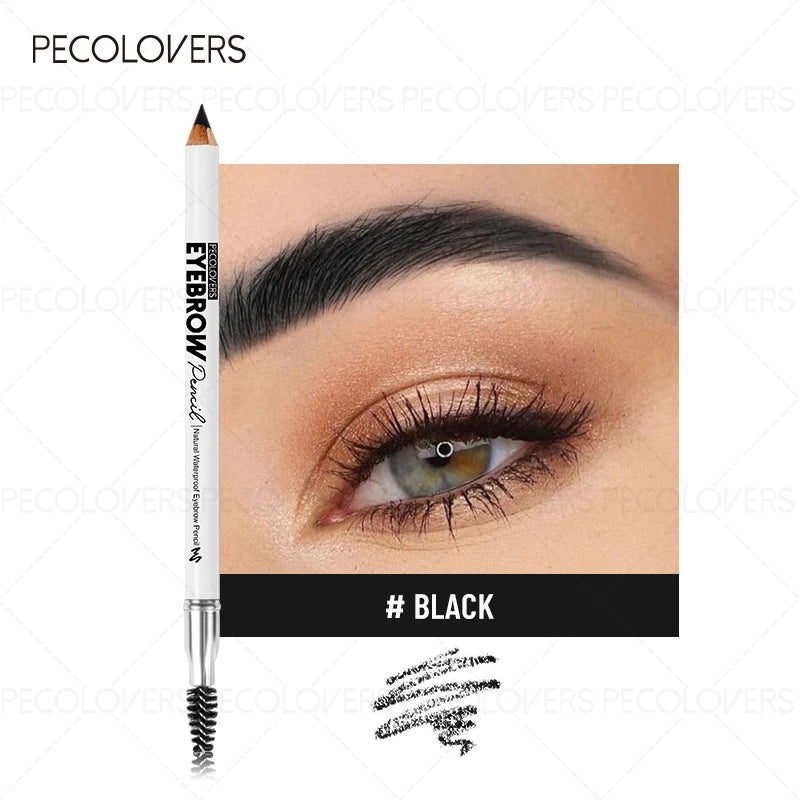 Eyebrow Pencil Fill Gaps Waterproof Sweatproof Long-lasting Qme 01