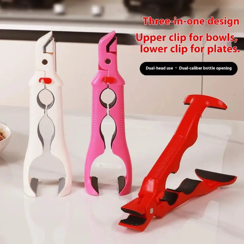 Anti-hot Clip Lifter Anti-scald Silicone Kitchen Anti Scald Plate Qme