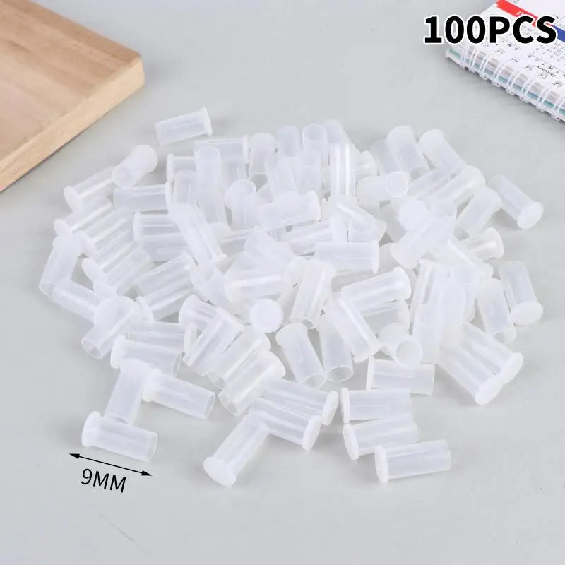 Inner Diameter Common Rail Injector Nozzle Dust Cap Parts Pump Repair Qme 9mm 100pcs