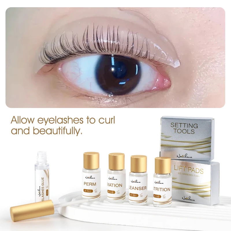 NATUHANA Lash Lift Lifiting Eyelash Enhancer Lifting Tools Perm Eye Qme