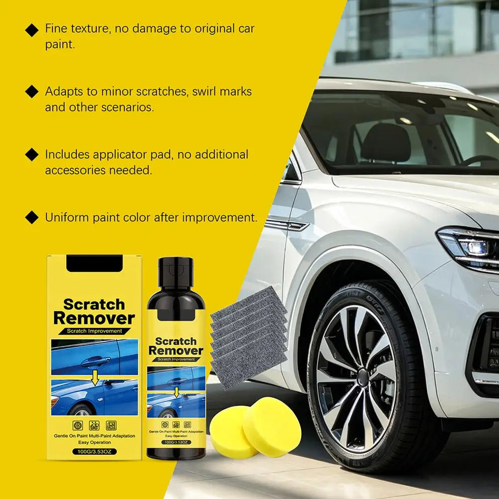 Car Coating Paint Repair Paste Scratch Remover Restorer Polishing Qme