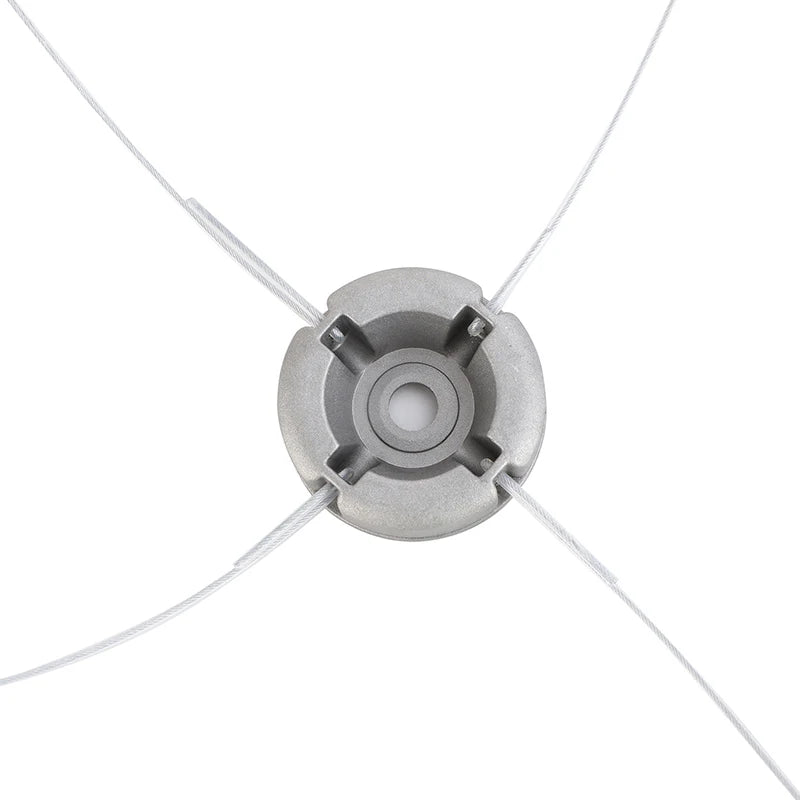 Universal Aluminum Alloy Lawn Mower Head Replacement Nylon Steel Qme