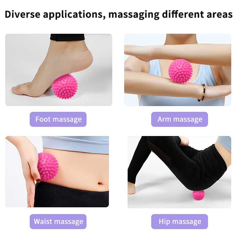 Meridian Massage Ball Fascia Muscle Relaxation Yoga Fitness Waist Qme