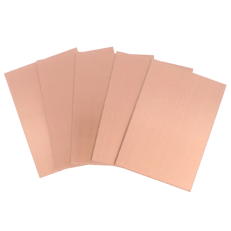 5pcs 7*10CM Single Side Circuit Board Copper Clad Universal PCB Circuit Board. Qme