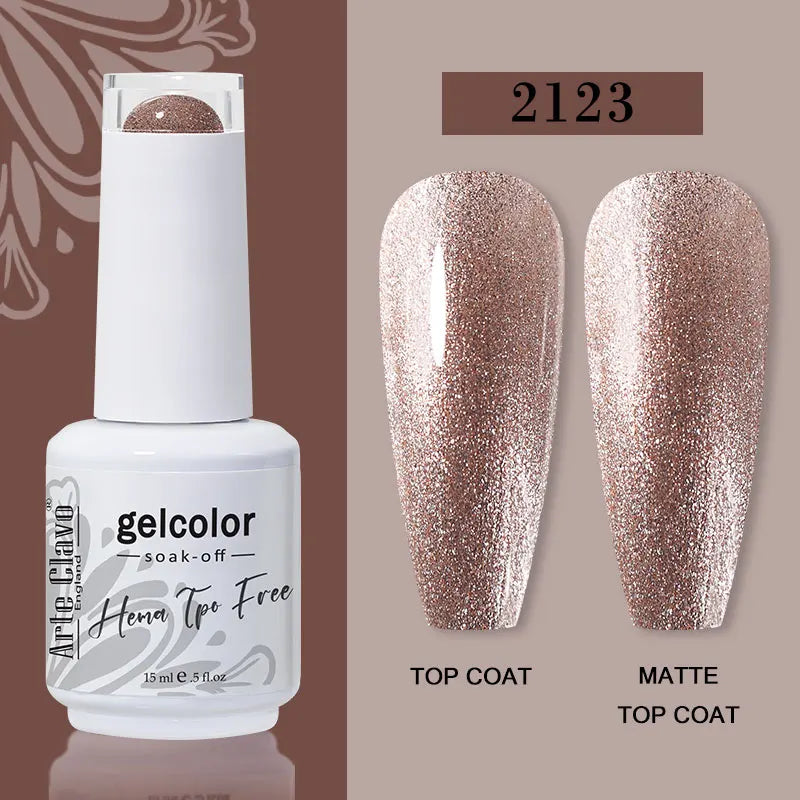 Arte Clavo Red Series Nail Polish Party Colors Gel Varnishes All