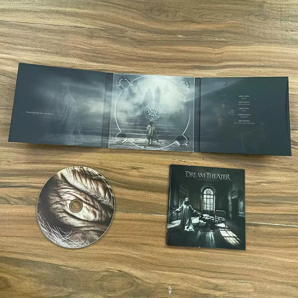 Progressive Metal Digipak CD Set, Complex Multi-Instrument Rock Tracks for Audiophile Wide Dynamic Test & Metal Music Collection Qme