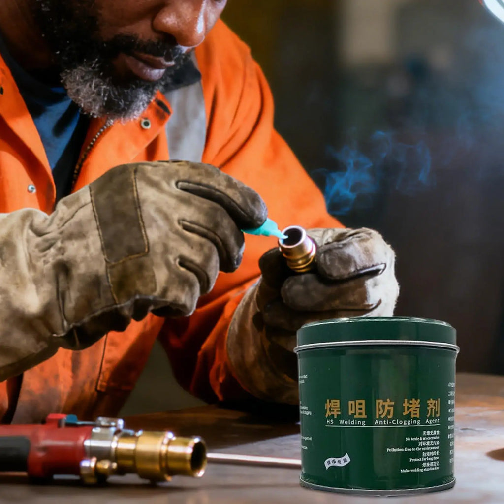 Welding Tip Gel 200g Cleaner Paste TIG/MIG Welder Nozzle Gel for Spatter Flux Spray Tools Equipment Machine Wire Qme