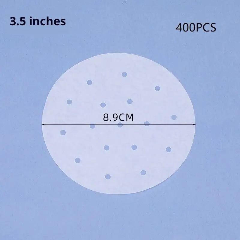 100 Disposable Steaming Paper Baking Silicone Oil Non-stick Steam Qme M 400PCS