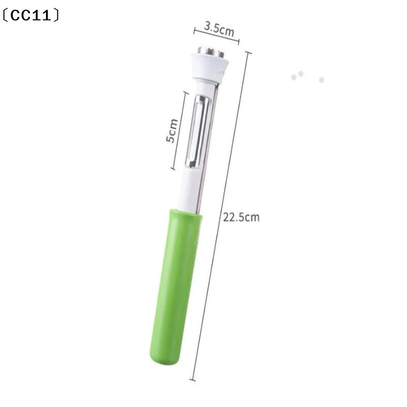 Stainless Steel Rust-proof Fruit Peeler Anti Slip Handle Qme