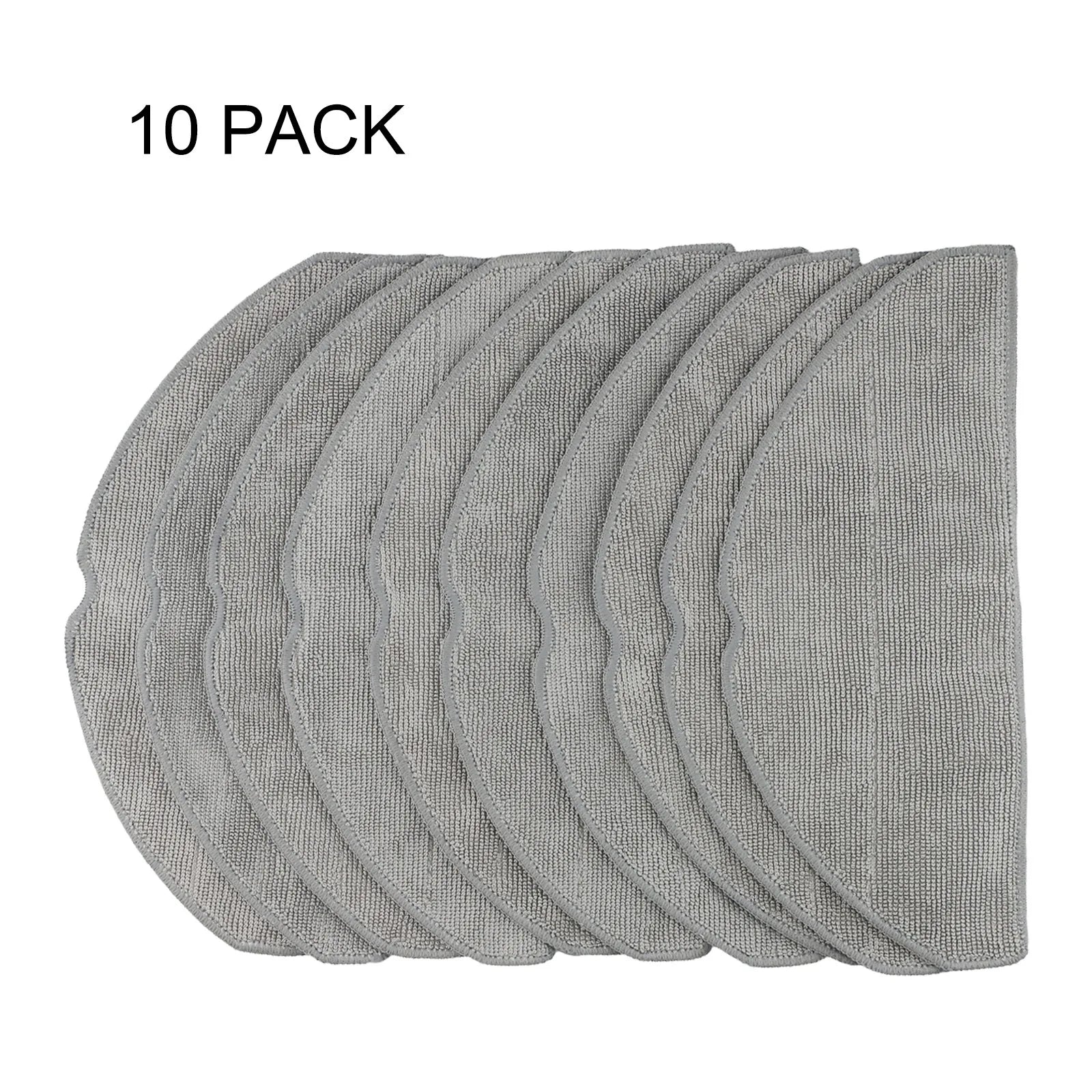 Mop Cloths Replacement Kit Compatible With For Eufy G50 For Hybrid L60 For Hybrid SES Vacuum Cleaner Accessories Qme 10 PACK