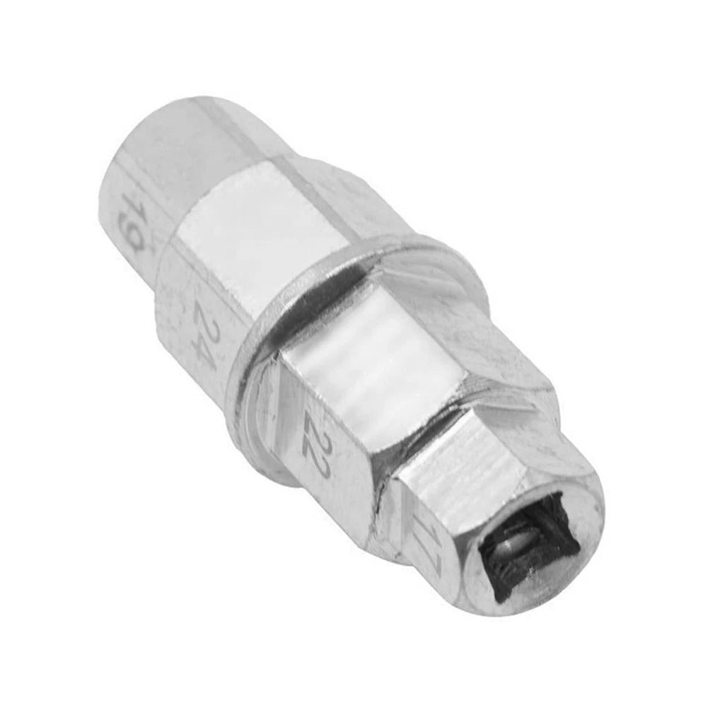 Motorcycle Front Wheel Spindle Wrench Socket Hand Tool Accessories for Motorbike Front Wheel Spindle Removal Sleeve Qme