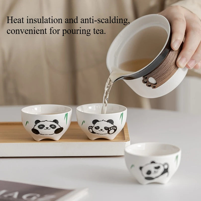 Panda Outdoor Camping Travel Tea Qme
