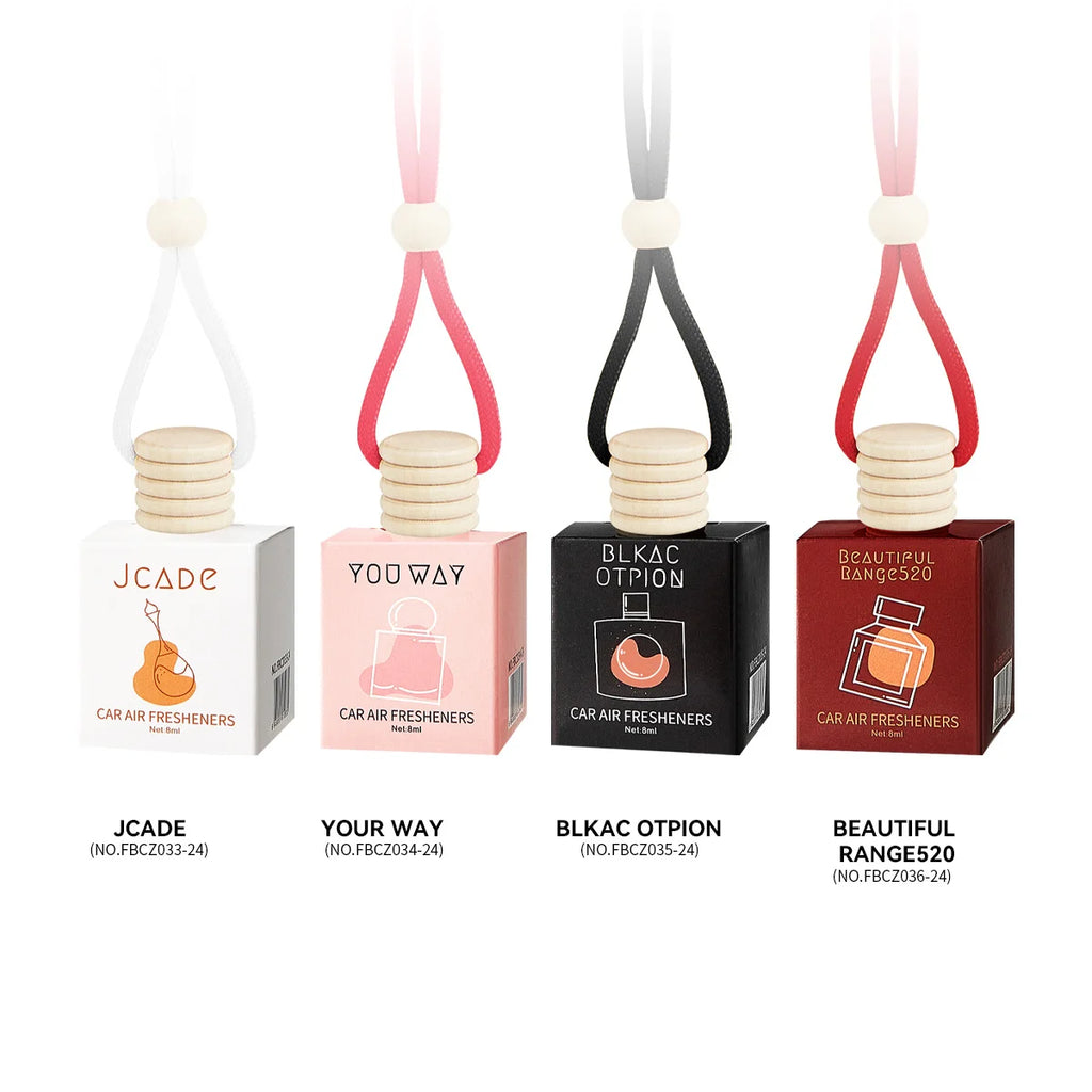 Car Perfume Lasting Fragrance Special Pendant Supplies Remove Odor Qme 4PCS