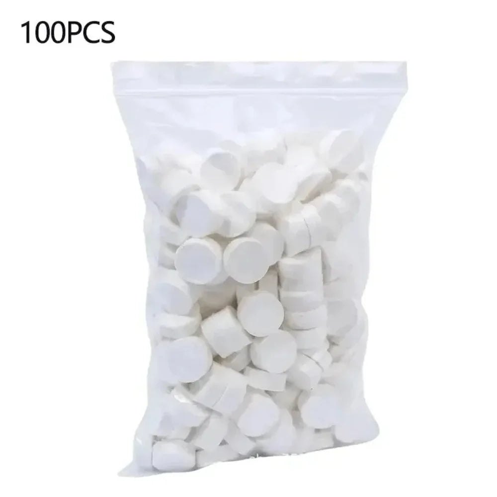 100pcs Camping Towel Travel Hotel Portable Face Wash Towel Absorbent Towel Tactical Camping Supplies Qme