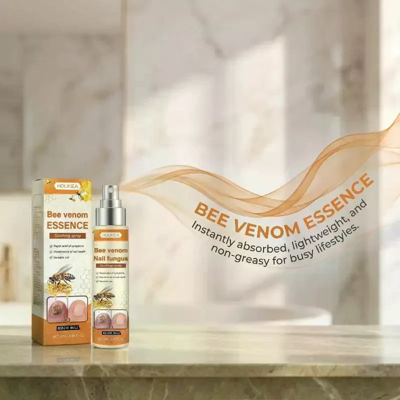 Bee Venom Nail Fungus Repair Spray Remove Grey Nails Paronychia Qme