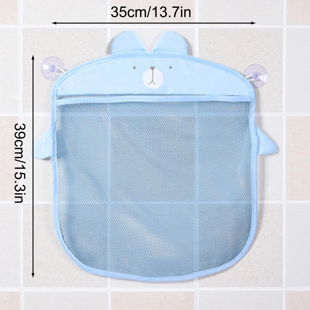 Cartoon Hanging Bag Colorful Mesh Storage Hanging Basket Kitchen Bathroom Miscellaneous Organizer Hanging Bag Qme