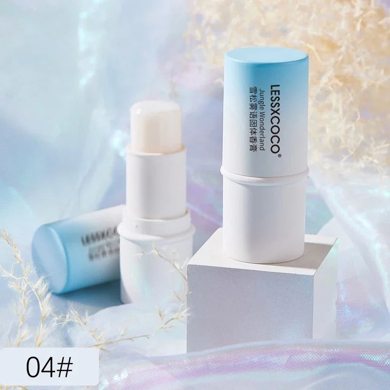 Faint Scent Solid Perfumes Balm Stick for Women Men Anti-perspirant Long Lasting Fragrances Pen Portable Easy-To-Use Deodorants Qme 1Pcs A04