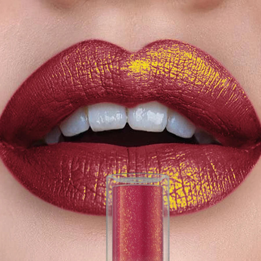 14 Colors Sparkling Shine Lip Glaze Glitter Metallic Long Lasting Qme
