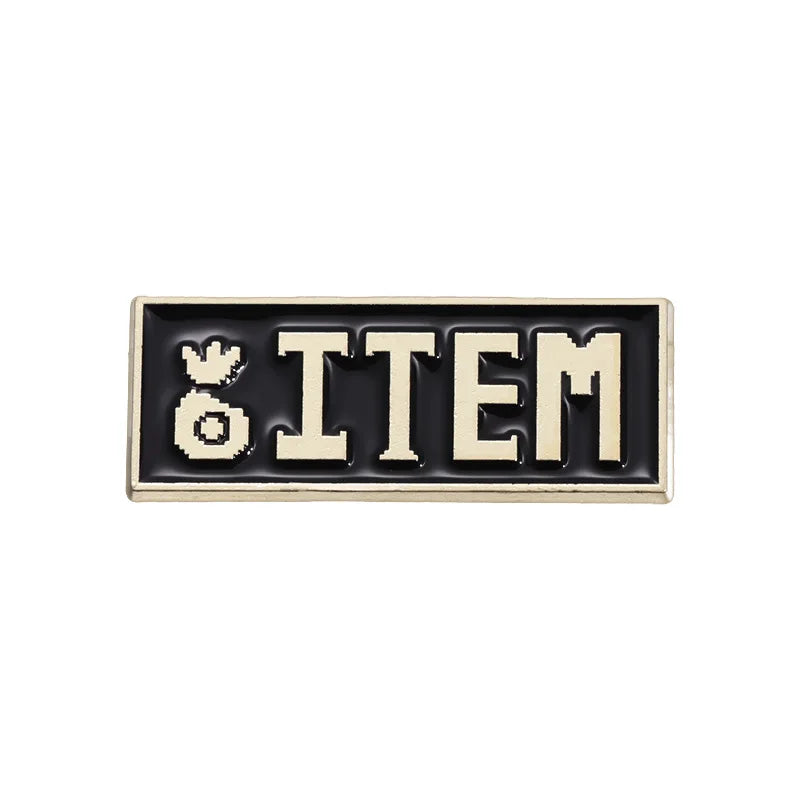 Red Heart Mercy Badge Enamel Pins Undertale Game ACT ITEM Brooches Metal Lapel Badge Funny Jewelry Gift for Friend Wholesale Qme style 3
