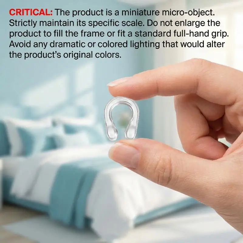 Silicone Nose Clip Snoring Aid Comfortable Nasal Dilators Men Women Qme