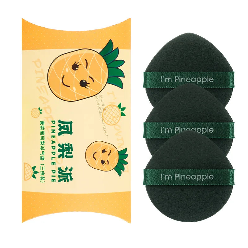 3/7Pcs Makeup Cosmetic Puff Makeup Sponge Soft Foundation Powder Sponge Puff Beauty Tools for Women Make Up Accessories Qme Green 3PCS Drop