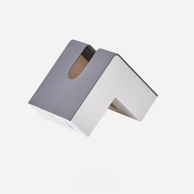 Creative L-shaped Drawn Tissue Box Living Room Simple Face Paper Qme GW