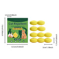 Cat Away Outdoor Cat Scratching Prevention Tablets Kitten Digging Prevention Tablets for Outdoor Patio Garden Lawn Backyard Qme A CN