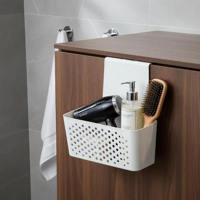 Kitchen Cabinet Door Interior Storage Shelf Box Hanging Hook Behind Qme